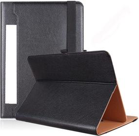 img 4 attached to 📱 PHARRI 10 Inch Tablet Case: Universal Folio Cover with Multiple Viewing Angles