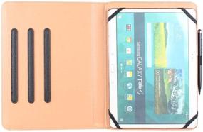 img 2 attached to 📱 PHARRI 10 Inch Tablet Case: Universal Folio Cover with Multiple Viewing Angles