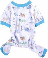 woo pets printed pajamas clothes logo