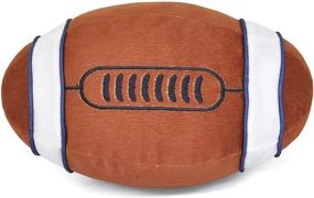 img 1 attached to Brown Heritage Kids Football Decorative 🏈 Pillow - Pack of 1, Enhancing SEO
