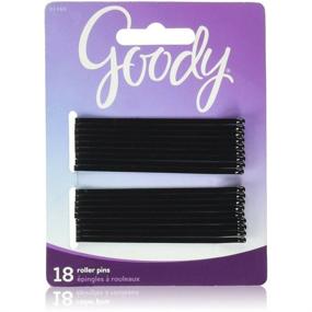 img 1 attached to 📌 Goody Black Roller Pins - 3 inches, 18 per Pack (2-Pack - 36 Pins)