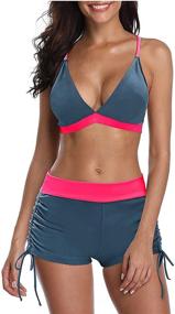 img 4 attached to Century Star Swimwear Athletic Swimsuits Women's Clothing and Swimsuits & Cover Ups