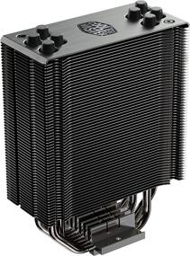 img 1 attached to 💨 Cooler Master Hyper 212 Black Edition RGB CPU Air Cooler with SF120R RGB Fan, Anodized Gun-Metal Black, Brushed Nickel Fins, 4 Copper Heat Pipes for Enhanced Cooling Performance – Compatible with AMD Ryzen/Intel LGA1151 Processors