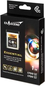 img 3 attached to 💾 Exascend Essential CFexpress карта типа B, 1 ТБ, до 1,700 МБ/с, совместима с камерами Canon, Nikon, Panasonic и другими.