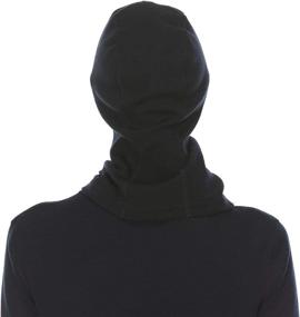 img 1 attached to Black One Size Minus33 Merino Wool 740 Expedition Balaclava