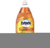 🍊 dawn ultra antibacterial hand soap: orange scent, powerful dishwashing liquid – 40 oz bottle logo