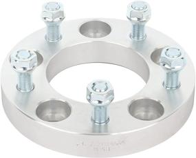 img 2 attached to 🔧 ECCPP 4x 1 inch 5 lug Wheel Spacers: 5x127 to 5x127, 5x5 to 5x5 | 1/2" Studs | Compatible with Commander, Grand Cherokee, Wrangler