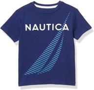 👕 nautica sailboat boys' sleeve graphic t-shirt - top choice for boys' clothing, tees & shirts logo