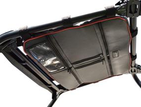 img 3 attached to 🎒 Enhance Your Polaris RZR Storage with PRP Seats E47-210 Black Overhead Bag