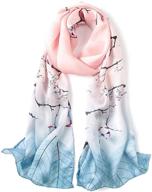 mulberry shawls headscarf oblong blossoms women's accessories logo
