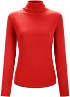 miusey juniors turtleneck pullover lightweight women's clothing logo