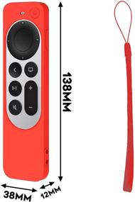 img 2 attached to Seltureone Compatible For 2021 Apple TV 4K Siri Remote Cover Television & Video for Television Accessories