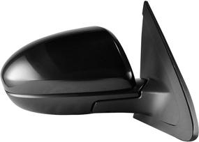 img 4 attached to 🚘 2010-2013 Mazda 3 Power Operated, Manual Folding Side View Mirror - Textured Unpainted - Right Passenger Side - Parts Link #: MA1321162