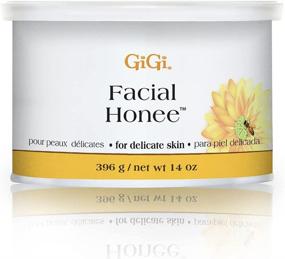 img 4 attached to 🧖 Gentle Hair Removal: GiGi Facial Honee Wax for Delicate Skin - 14 oz