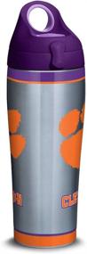 img 4 attached to 🐅 Clemson Tigers Tradition 24oz Stainless Steel Insulated Tumbler - Tervis, Purple Lid