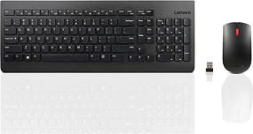 img 2 attached to 🖥️ Lenovo 510 Wireless Keyboard & Mouse Combo - Full Size, Island Key Design, 1200 DPI Optical Mouse, Black