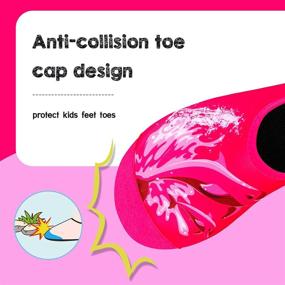 img 2 attached to 👶 IceUnicorn Toddler Water Shoes - Quick Dry Aqua Socks for Kids, Non Slip Swim Socks for Boys and Girls, Ideal for Beach, Pool, and Water Activities