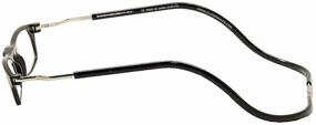 img 3 attached to 👓 Introducing CliC XXL Adjustable Front Magnetic Connect Expandable Reading Glasses - Black +1.50: A Perfect Fit for Enhanced Vision!