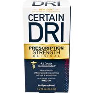 certain dri roll-on anti-perspirant - pack of 3, 1.2 oz logo