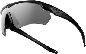 img 1 attached to 🕶️ Photochromic Ballistic Eyeshield Glasses with Crossbow Design