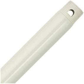 img 2 attached to 🔧 Hunter 22717 12-Inch Downrod, White: Maximize Your Ceiling Fan's Performance