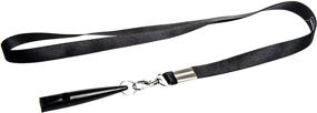 img 1 attached to 🐶 Benbulben Twin Pack: High Pitch Plastic Dog Whistle for Effective Recall Training - 2 Whistles, Lanyards, and Keyrings Included