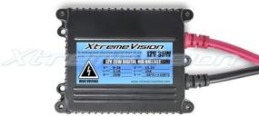 img 2 attached to 🔦 Xtremevision 35W Xenon Bundle: Slim Ballast & H11 8000K Medium Blue Bulbs (1 Pair)