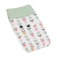 sweet jojo designs woodland changing diapering in changing table pads & covers logo