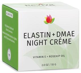 img 3 attached to 💆 REVIVA LABS - Elastin + DMAE Night Créme (2 oz): Advanced Overnight Skincare Solution for Elasticity and Firmness