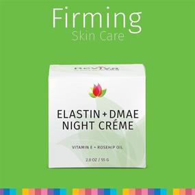 img 2 attached to 💆 REVIVA LABS - Elastin + DMAE Night Créme (2 oz): Advanced Overnight Skincare Solution for Elasticity and Firmness