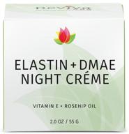 💆 reviva labs - elastin + dmae night créme (2 oz): advanced overnight skincare solution for elasticity and firmness logo