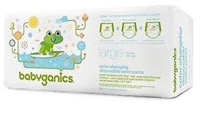 img 1 attached to Large Babyganics Color Changing Swim Diapers - Disposable for Improved SEO