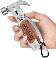 🔨 dad build my life: unique gifts for dad from daughter, son, kids, wife - birthday & christmas gift ideas, cool gadgets & hammer multitool логотип