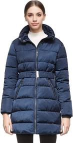 img 2 attached to Orolay Women Cotton Padded Jacket Waist