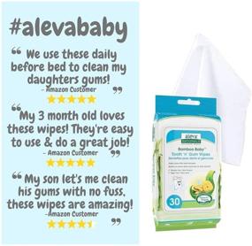 img 2 attached to Aleva Naturals Bamboo Tooth Wipes