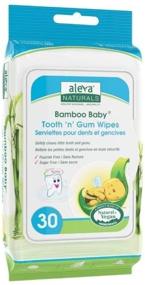 img 4 attached to Aleva Naturals Bamboo Tooth Wipes