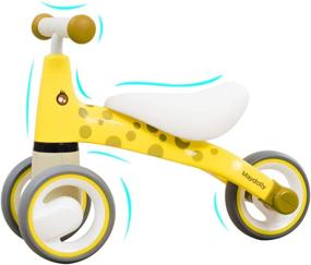 img 2 attached to 🚴 Unichart Baby Balance Bikes for Toddlers - No Pedal Tricycle Ride-on Toys, Indoor & Outdoor Gifts for 1-3 Year Olds