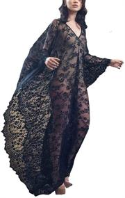 img 4 attached to Women Oversize Cover Loose Kaftan