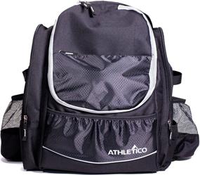 img 4 attached to Athletico Power Shot Disc Golf Backpack - 20+ Disc Capacity for Pro or Beginner Disc Golfers - Unisex Design