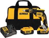 💪 dewalt dcf620m2: powerful brushless 4.0 amp drywall drill for efficient work логотип