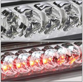 img 2 attached to 🚦 Enhance Your Dodge Ram's Safety with DNA Motoring 3BL-DRM02-LED-CH LED Bar Chrome Clear Third Brake Light/Cargo Light Compatible with 02-08 Dodge Ram 1500 and 03-09 Dodge Ram 2500 3500