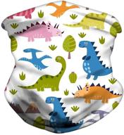 🚀 protective kids neck gaiters: reusable face coverings for children - balaclavas, bandanas, and more! logo