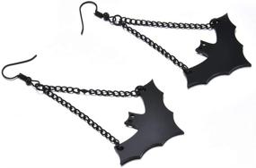 img 2 attached to Halloween Costumes Earrings Women Girls