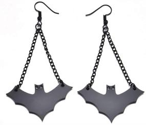 img 4 attached to Halloween Costumes Earrings Women Girls