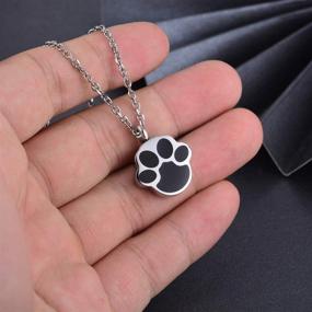 img 2 attached to Murinsar Dog Cat Paw Jewelry Forever