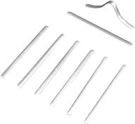 pack of 50 sewable nose bridge strips wire for face masks - non-adhesive, rust-free, washable - ideal for handmade cotton cloth masks logo