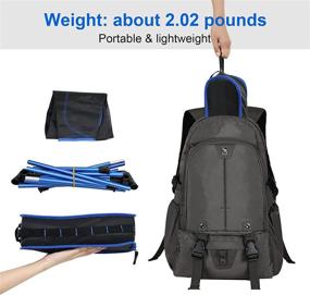 img 1 attached to Portable Ultralight Backpacking Foldable Festival（Blue）