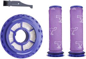 img 3 attached to 2-Pack Pre-Filter and 1-Pack Post-Motor HEPA Filter Set for Dyson DC41/DC65 Vacuums – Enhance the Performance of Your Dyson Animal Upright Vacuum with Efficient Filter Kits