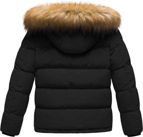 img 3 attached to Padded Winter Windproof Puffer Removable Boys' Clothing ~ Jackets & Coats