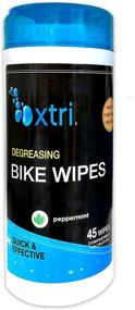 img 4 attached to 🌿 Jasmine Seven Xtri Bike Wipes - 45 Degreasing Wet Wipes with Natural Peppermint Extract